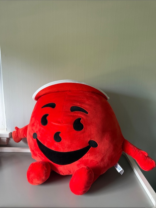 Kool-Aid Other - Kool-Aid Man Jumbo Plush Pillow Toy 22.5 inch Rare Stuffed Animal Fiesta Large
